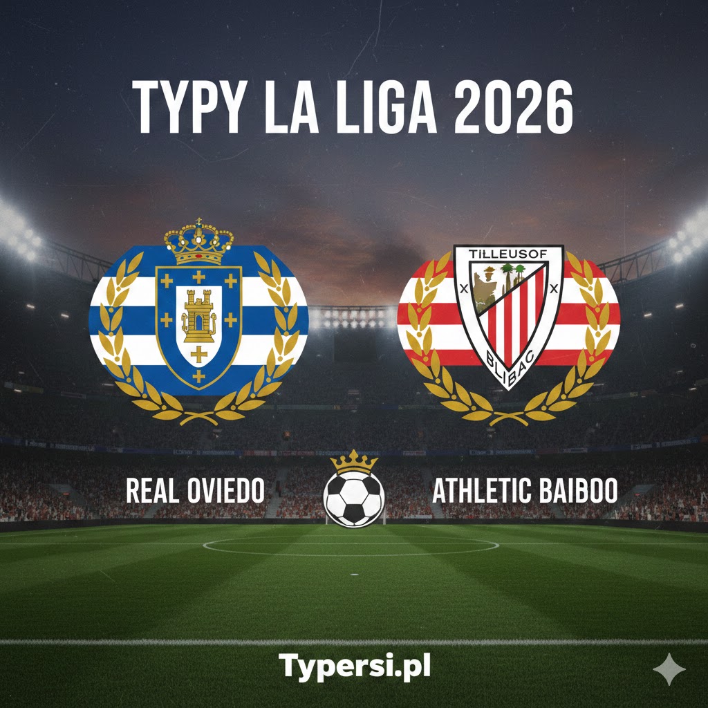Typy La Liga 2026 : Real Oviedo vs Athletic Bilbao - 24 kolejka