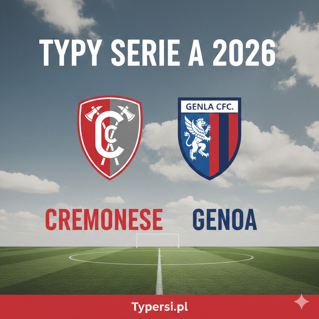 Typy Serie A 2026 : Cremonese vs Genoa - 25 kolejka