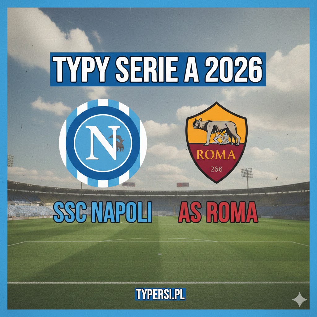 Typy Serie A 2026 : SSC Napoli vs Roma - 25 kolejka