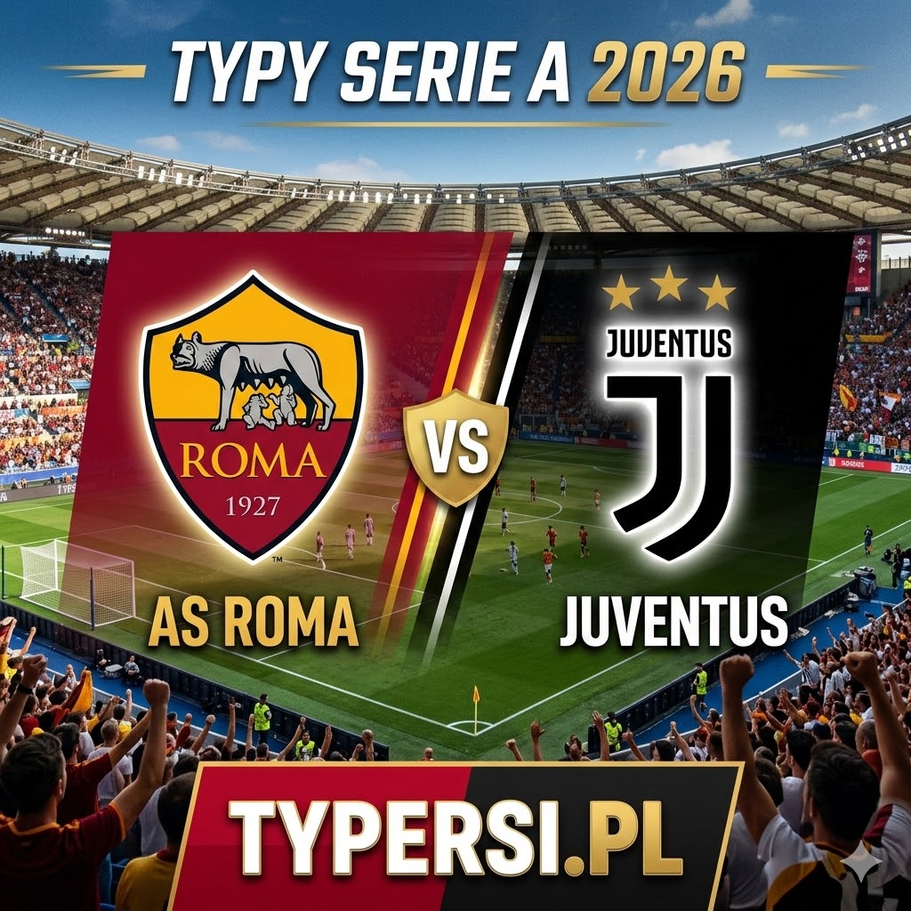 Typowanie Serie A 2026: Roma vs Juventus - 27 kolejki