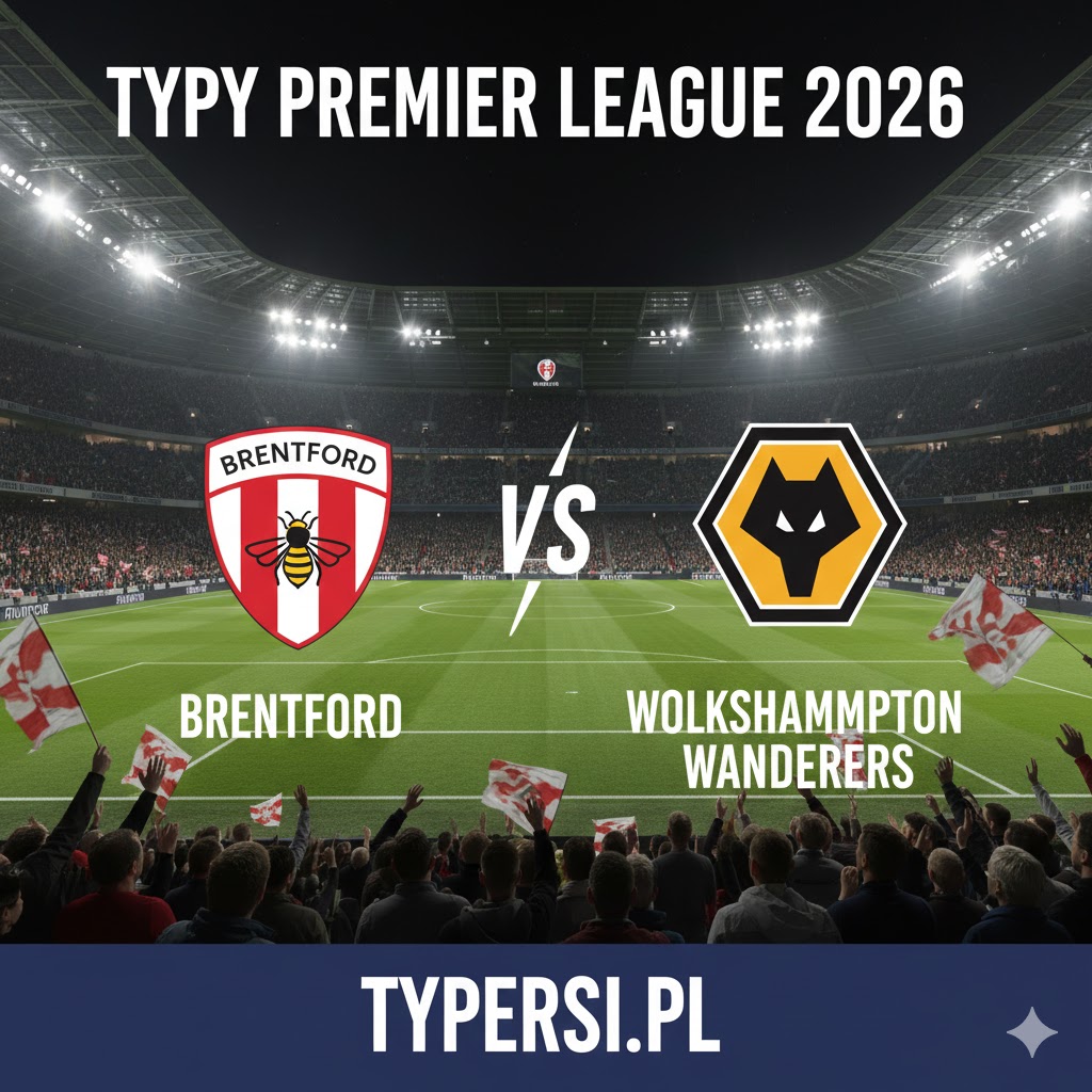 Typy Bukmacherów Premier League 2026 : Brentford vs Wolverhampton Wanderers - 30 kolejka