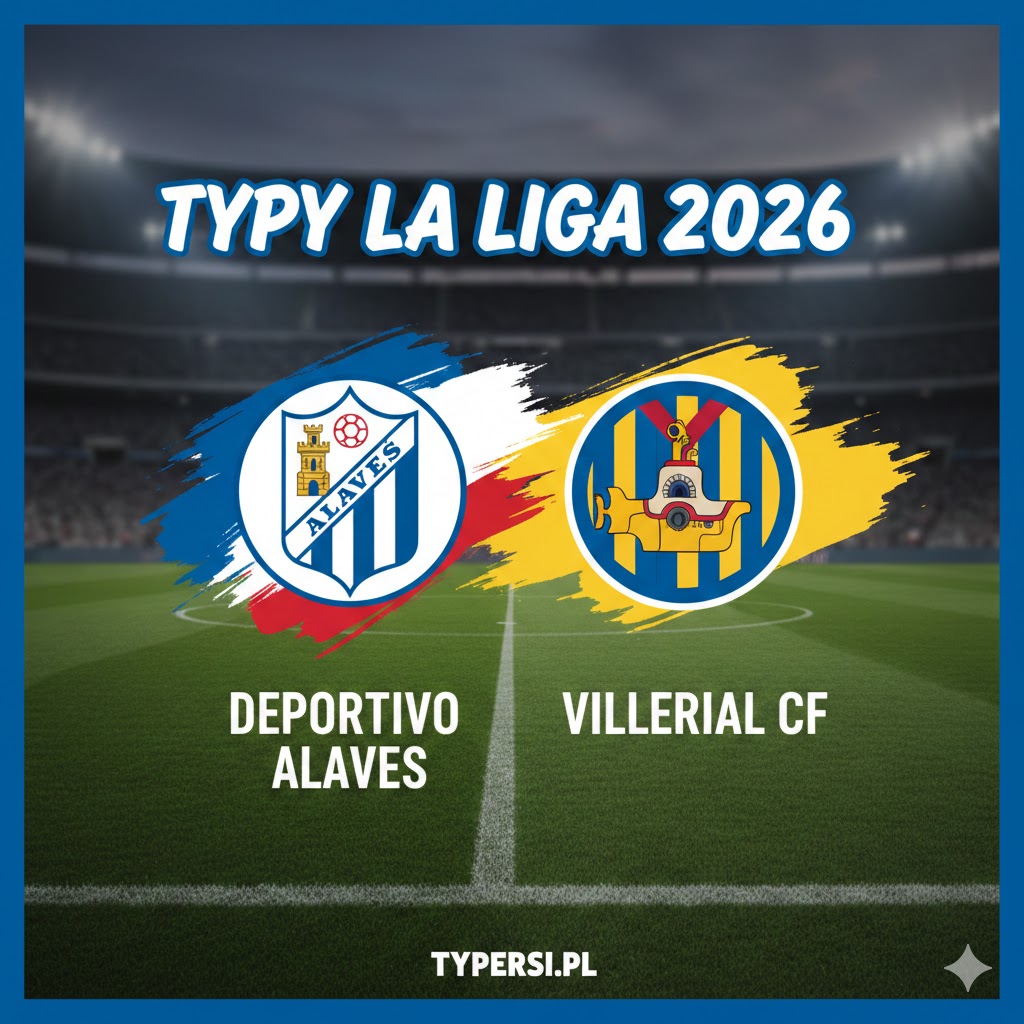 Typowanie La Liga 2026 : Deportivo Alaves vs Villarreal - 28 kolejka