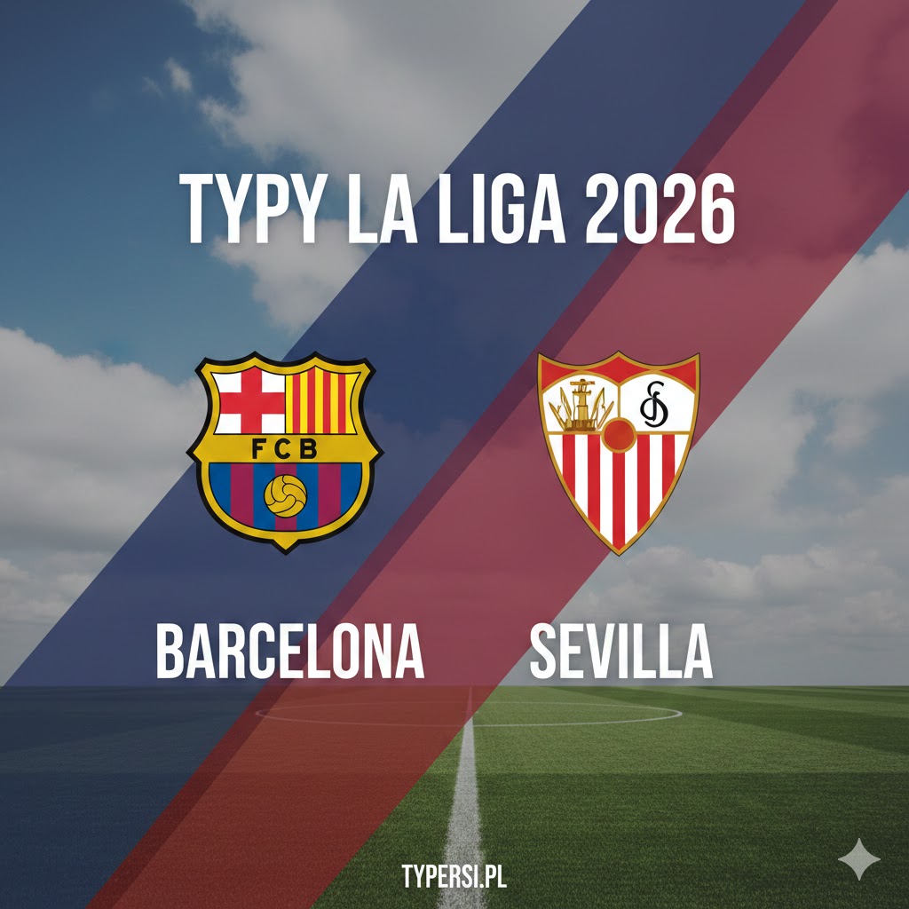 Typowanie La Liga 2026 : Barcelona vs Sevilla - 28 kolejka