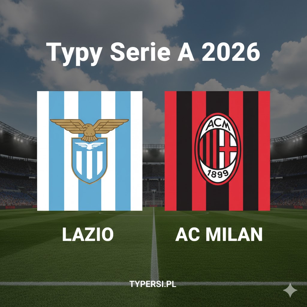 Typowanie Serie A 2026 : Lazio vs AC Milan - 29 kolejka