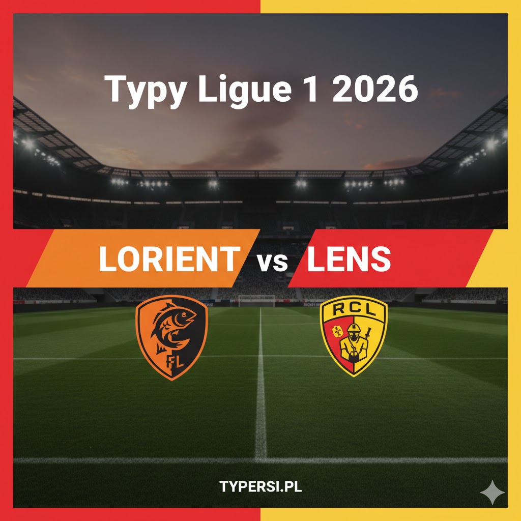 Typowanie Ligue 1 2026 : Lorient vs Lens - 26 kolejka