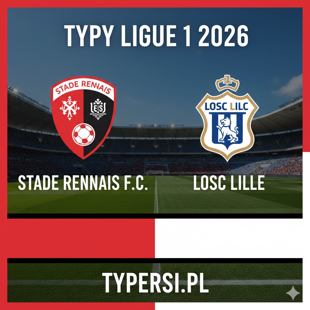 Typowanie Ligue 1 2026 : Rennes vs Lille - 26 kolejka