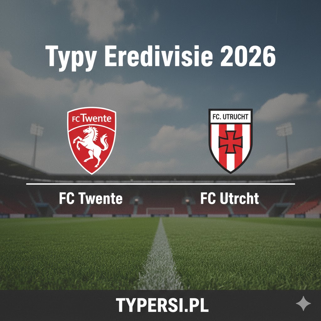 Typowanie Eredivisie 2026 : FC Twente vs FC Utrecht - 27 kolejka