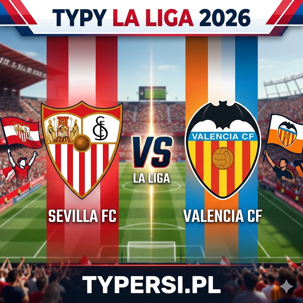 Typy na Jutro : Sevilla vs Valencia - 29 kolejka La Liga 2026