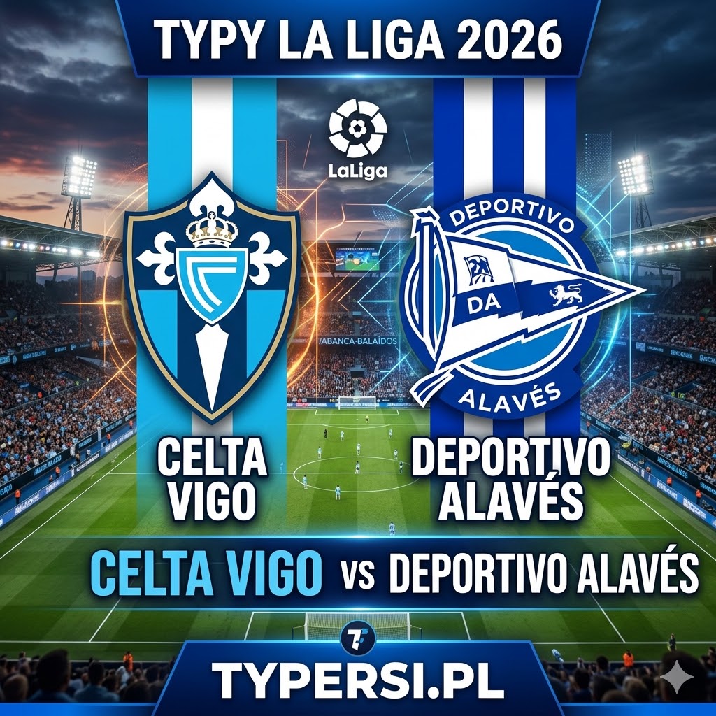 Typy na dziś : Celta Vigo vs Deportivo Alaves - 29 kolejka La Liga 2026
