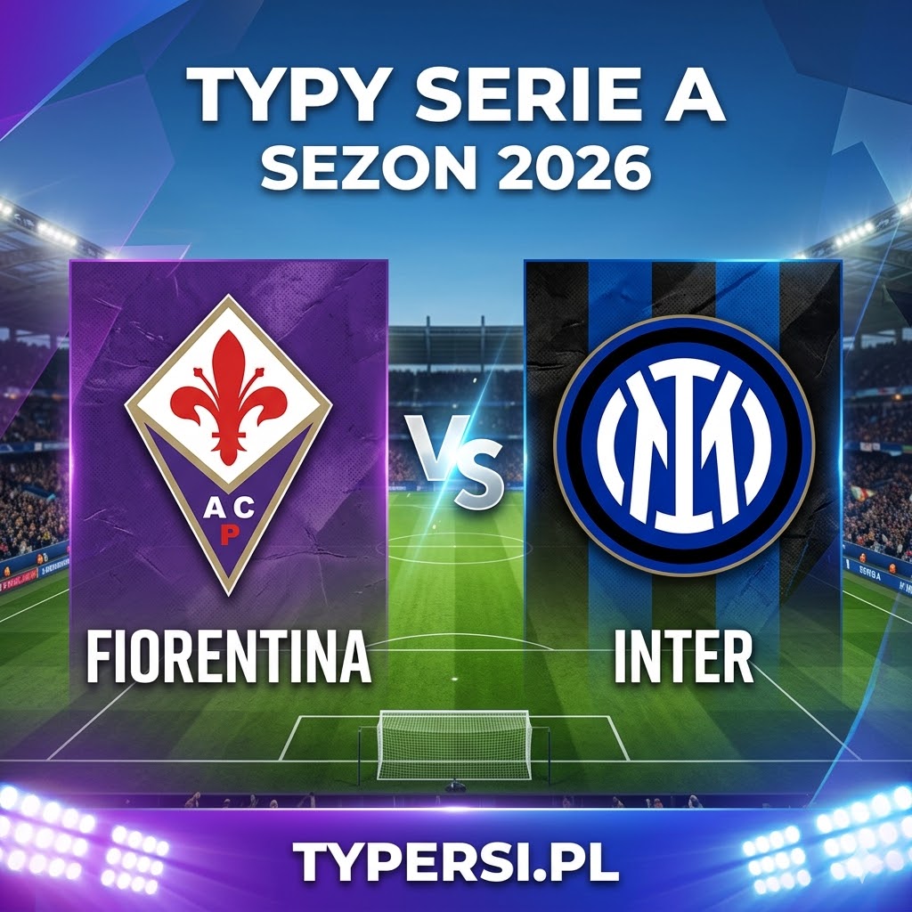 Typy na Dziś : Fiorentina vs Inter - 30 kolejka Serie A 2026