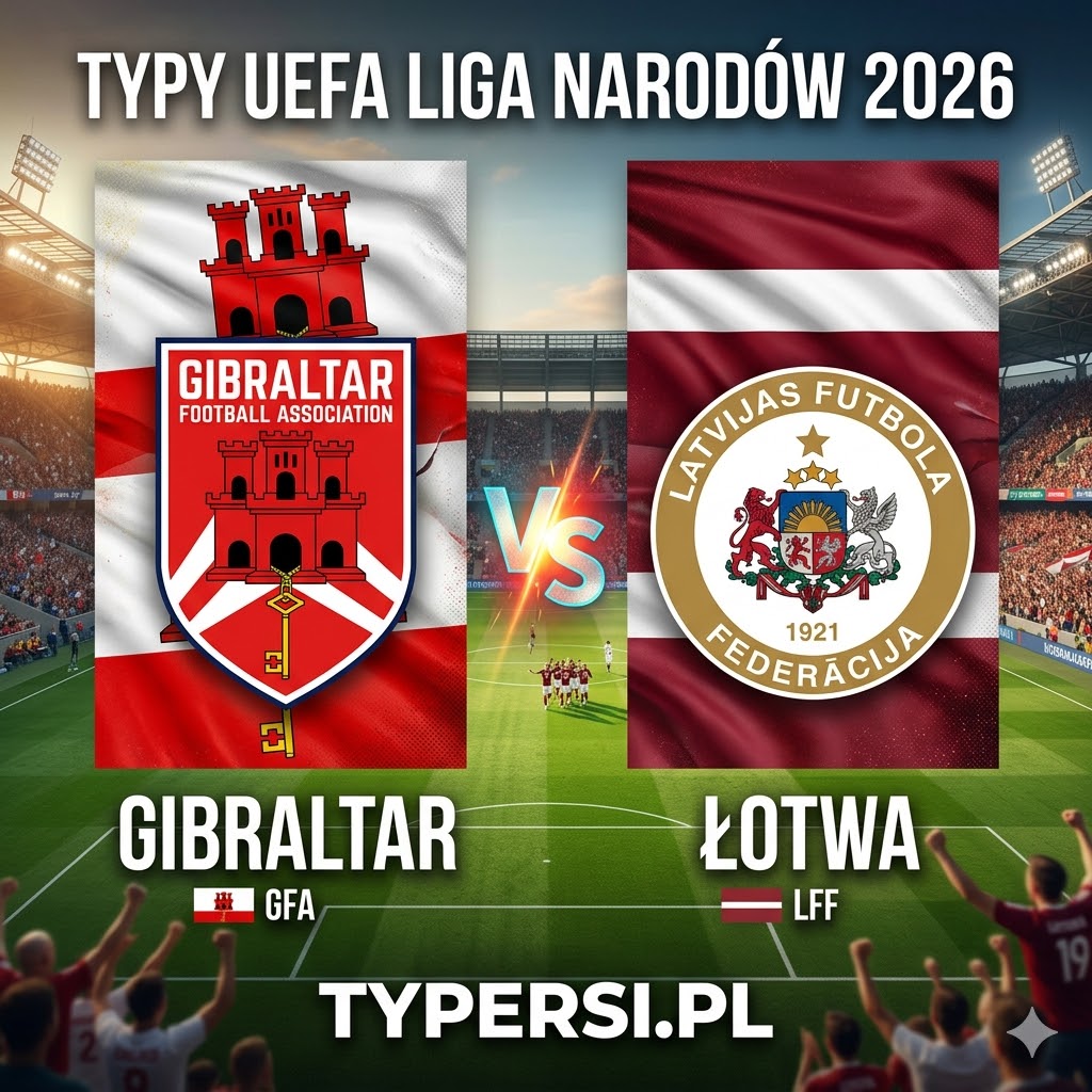 Typy Bukmacherów Gibraltar vs Łotwa : UEFA Liga Narodów