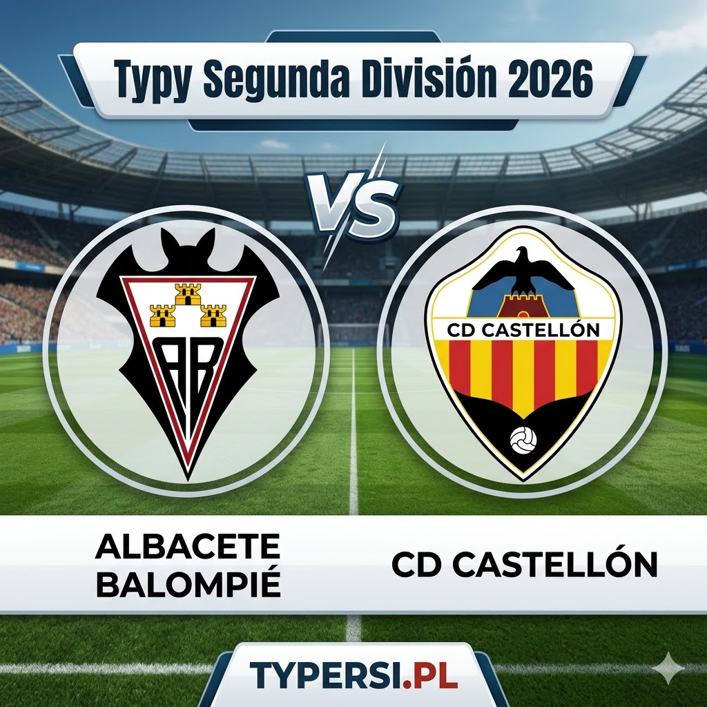 Typy Bukmacherów Segunda División 2026 : Albacete vs Castellon - 32 kolejka