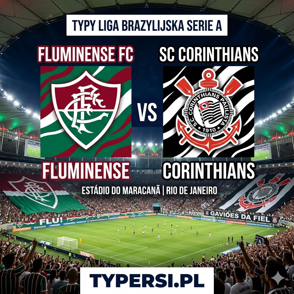 Typy Bukmacherów Liga brazylijska Serie A 2026 : Fluminense vs Corinthians - 9 kolejka