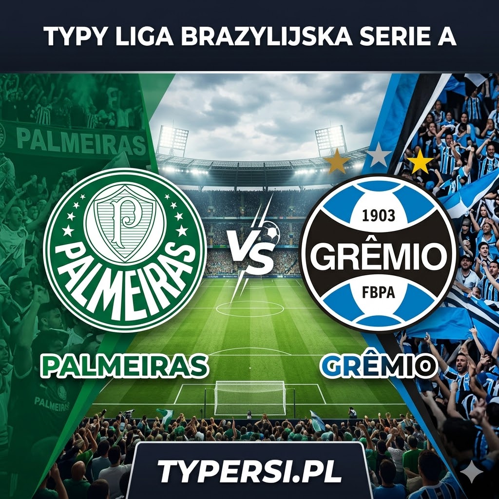 Typy Bukmacherów Liga brazylijska Serie A 2026 : Palmeiras vs Gremio - 9 kolejka