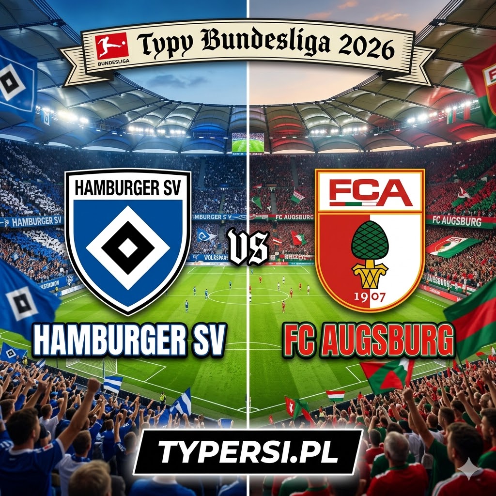 Typy Bukmacherów Bundesliga 2026 : Hamburger SV vs Augsburg - 28 kolejka