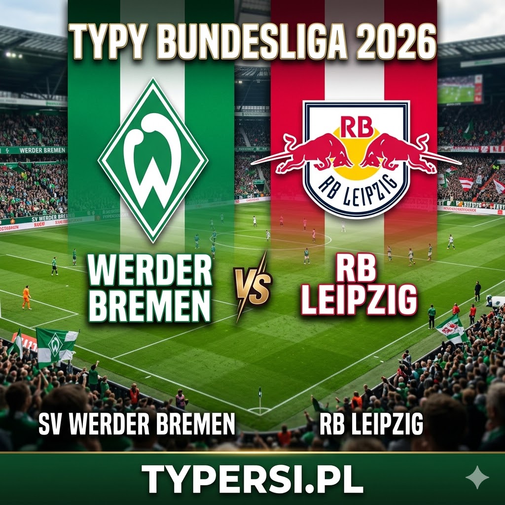 Typy Bukmacherów Bundesliga 2026 : Werder Bremen vs RB Leipzig - 28 kolejka