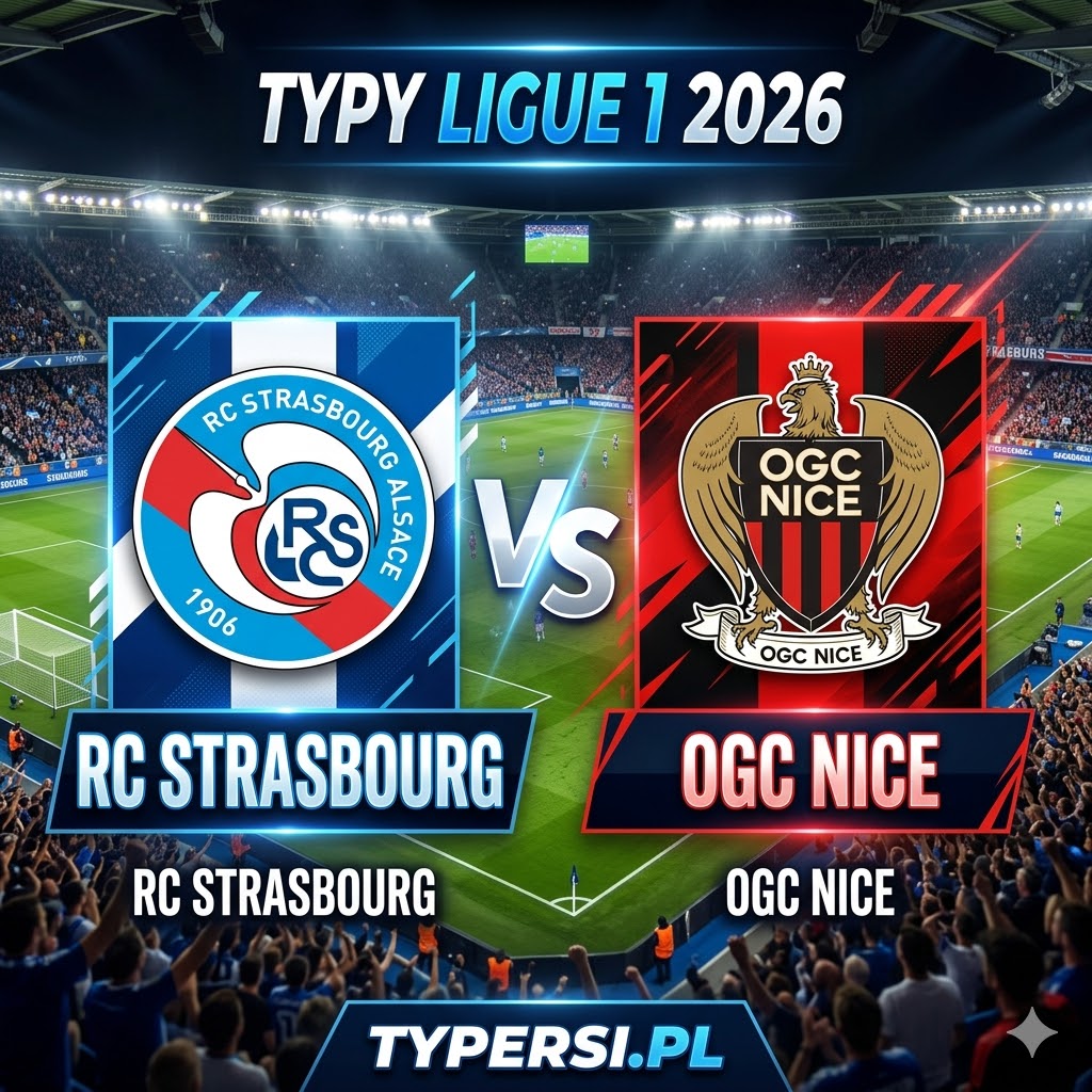Typy Bukmacherów Ligue 1 2026 : Strasbourg vs Nice - 28 kolejka