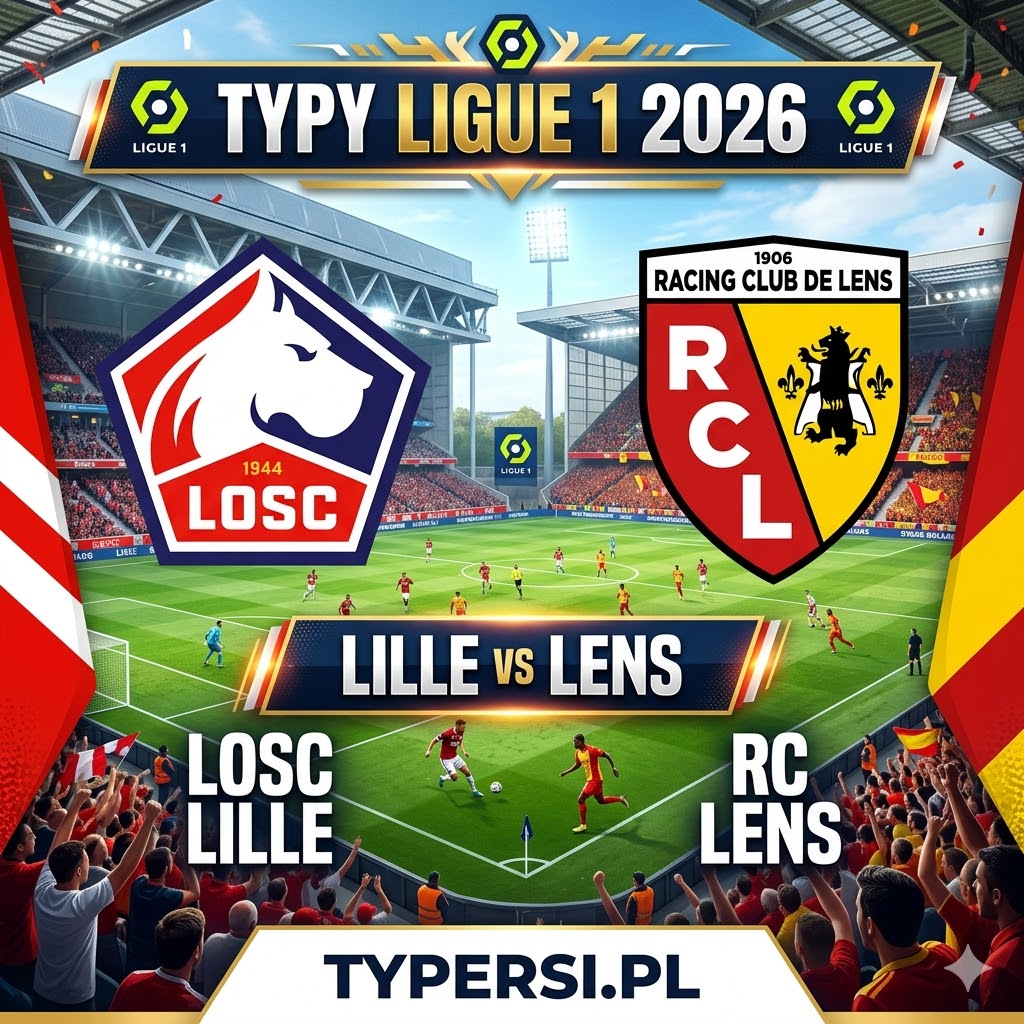 Typy Bukmacherów Ligue 1 2026 : Lille vs Lens - 28 kolejka