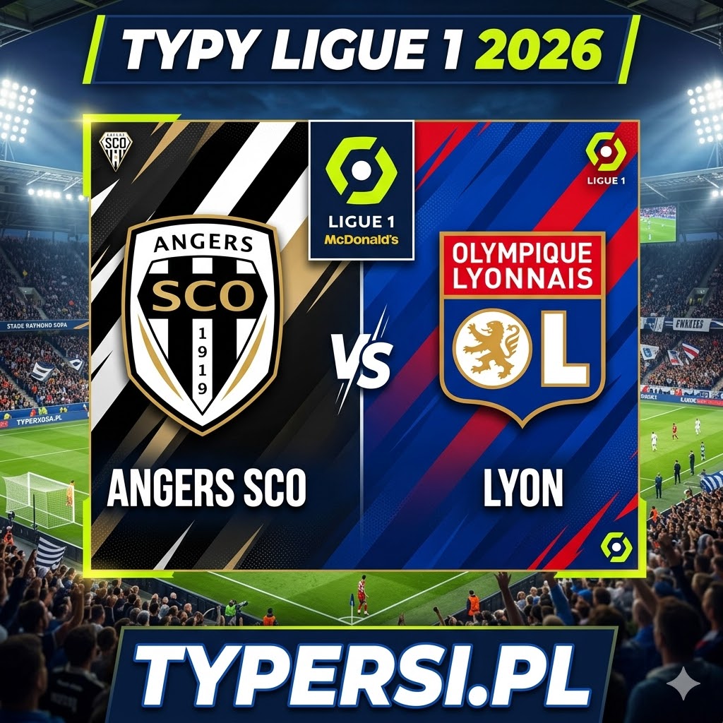 Typy Bukmacherów Ligue 1 2026 : Angers vs Lyon - 28 kolejka