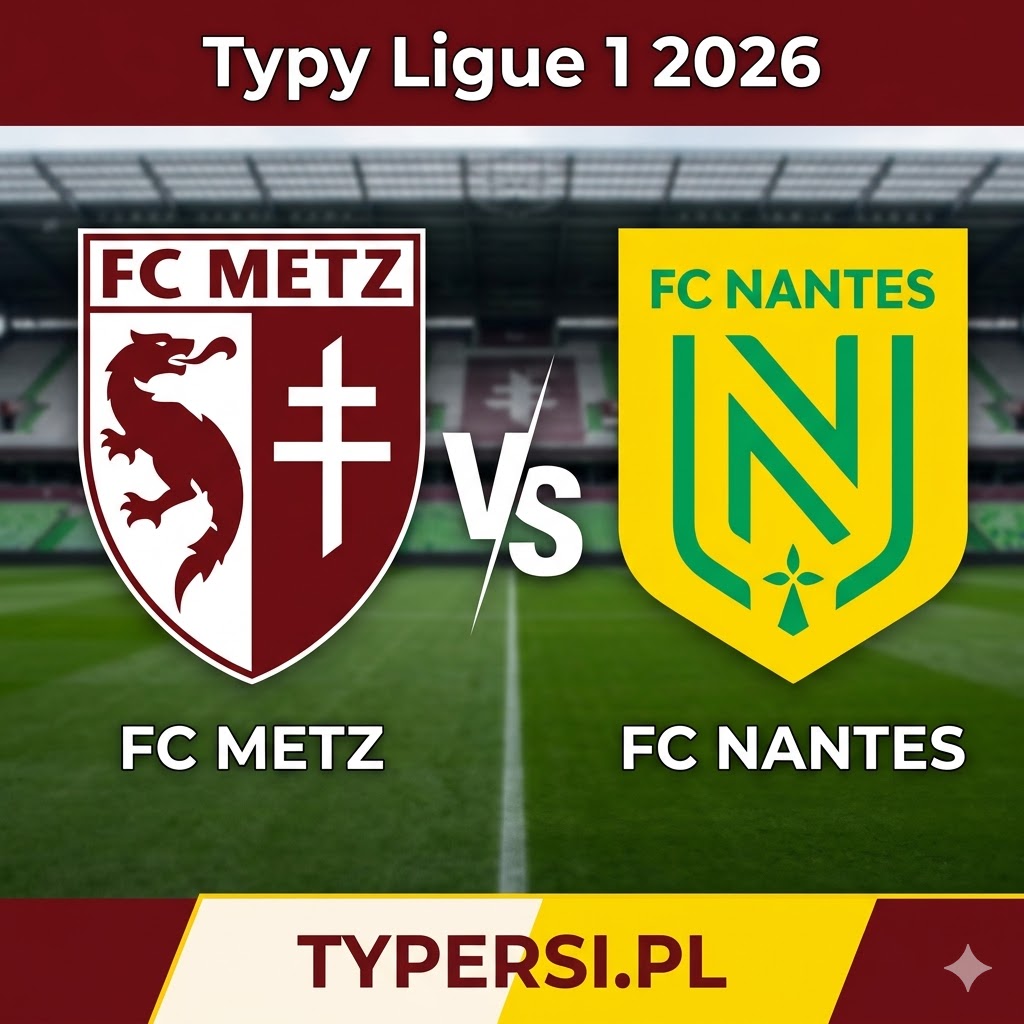 Typy Bukmacherów Ligue 1 2026 : Metz vs Nantes - 28 kolejka