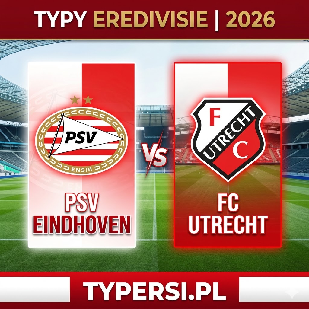 Typy Bukmacherów Eredivisie 2026 : PSV Eindhoven vs FC Utrecht - 29 kolejka