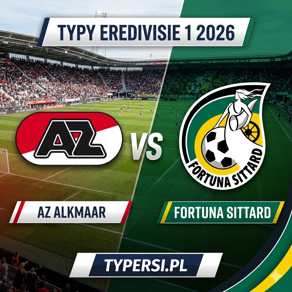 Typy Bukmacherów Eredivisie 2026 : AZ Alkmaar vs Fortuna Sittard - 29 kolejka