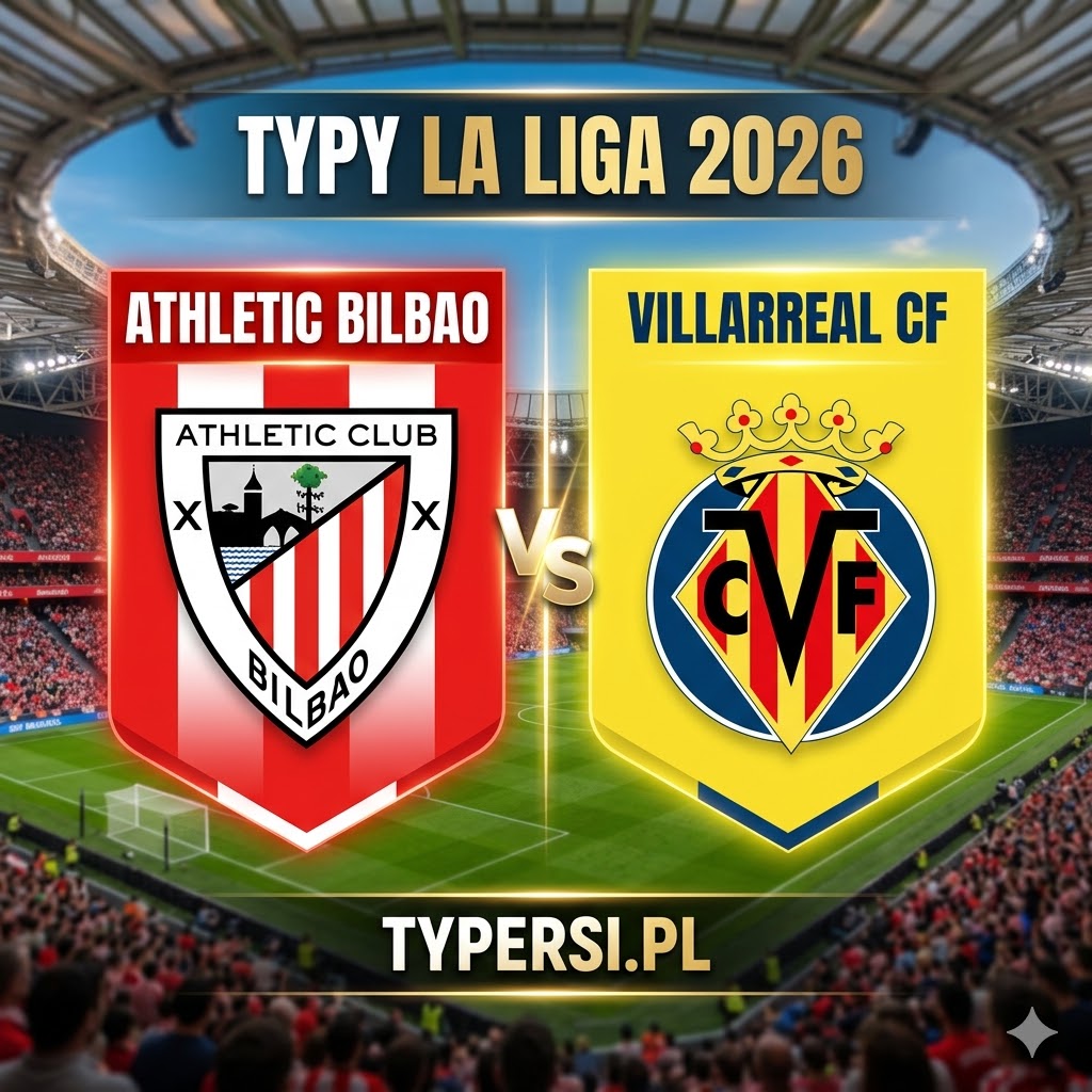Typy Bukmacherów La Liga 2026 : Athletic Bilbao vs Villarreal - 31 kolejka