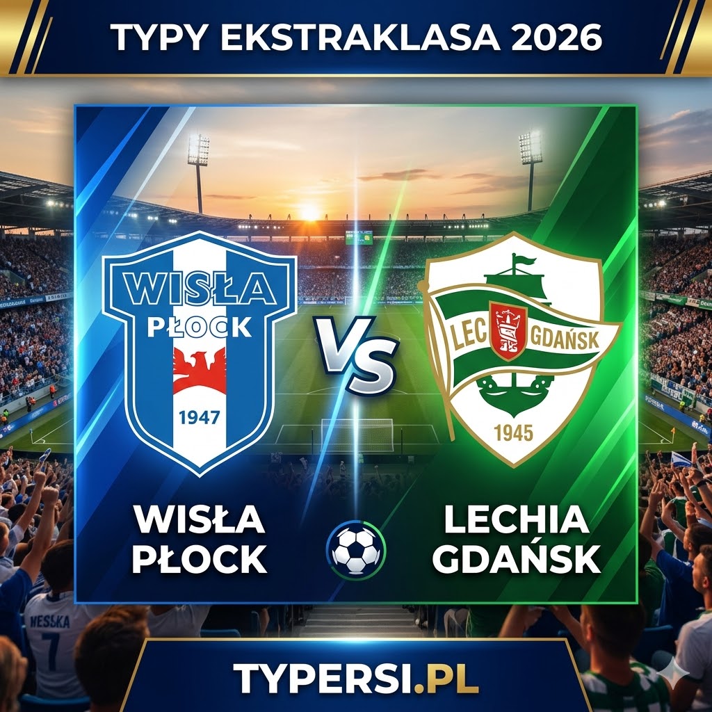 Typy Bukmacherów Ekstraklasa 2026 : Wisła Płock vs Lechia Gdańsk - 28 kolejka