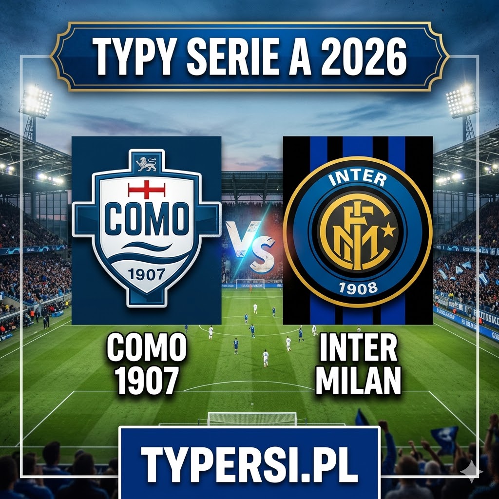 Typy Bukmacherów Serie A 2026 : Como vs Inter - 32 kolejka