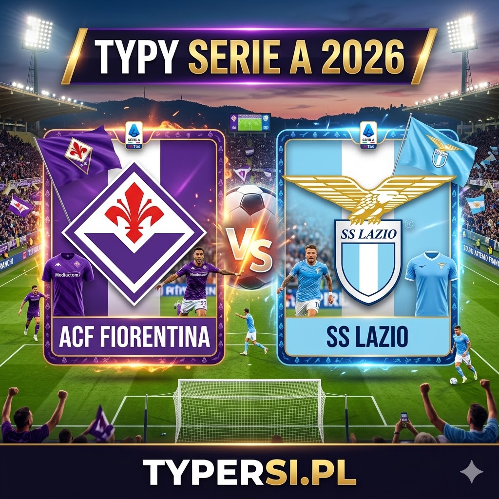 Typy Bukmacherów Serie A 2026 : Fiorentina vs Lazio - 32 kolejka