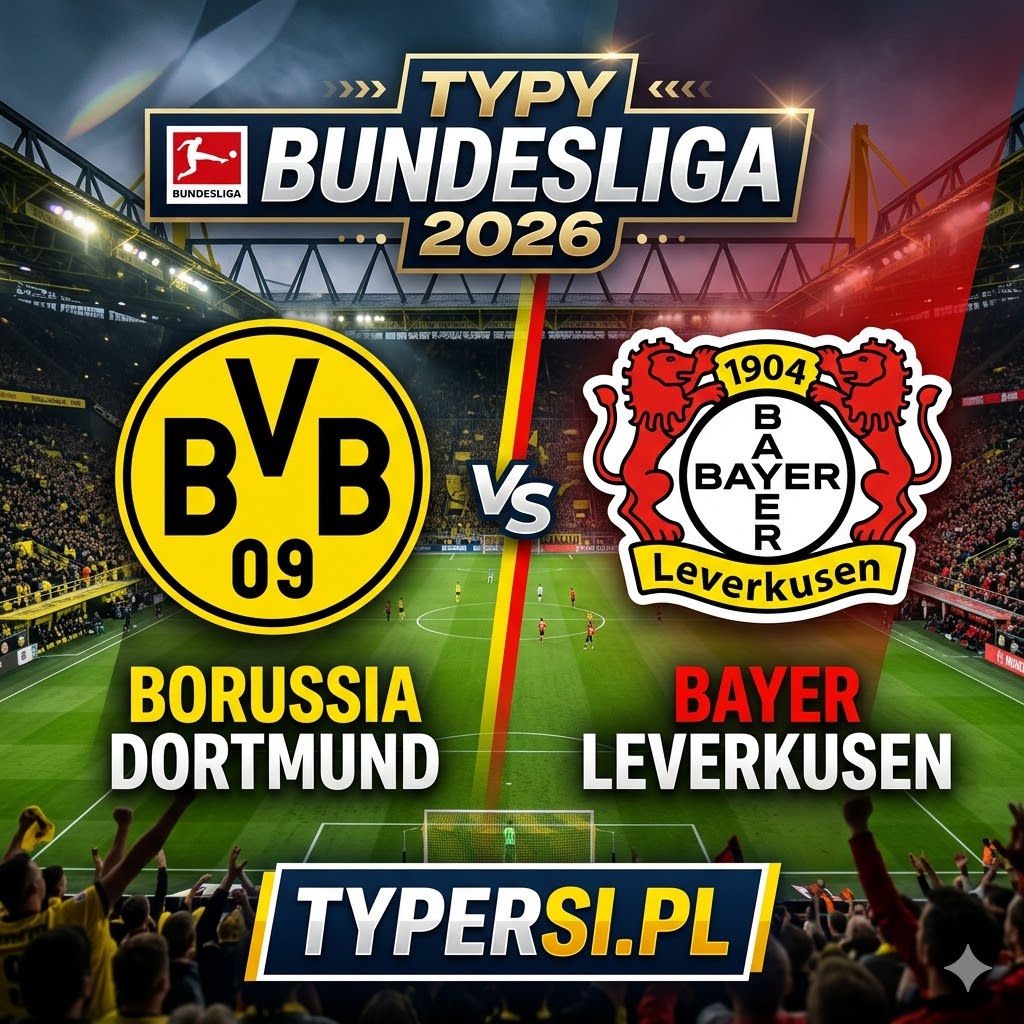 Typy Bukmacherów Bundesliga 2026 : Borussia Dortmund vs Bayer Leverkusen - 29 kolejka
