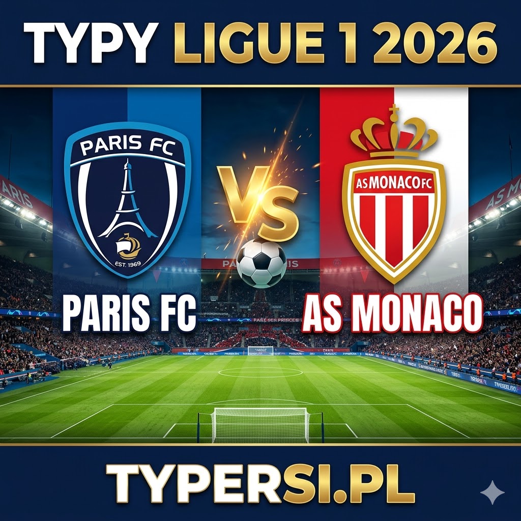Typy Bukmacherów Ligue 1 2026 : Paris FC vs Monaco - 29 kolejka
