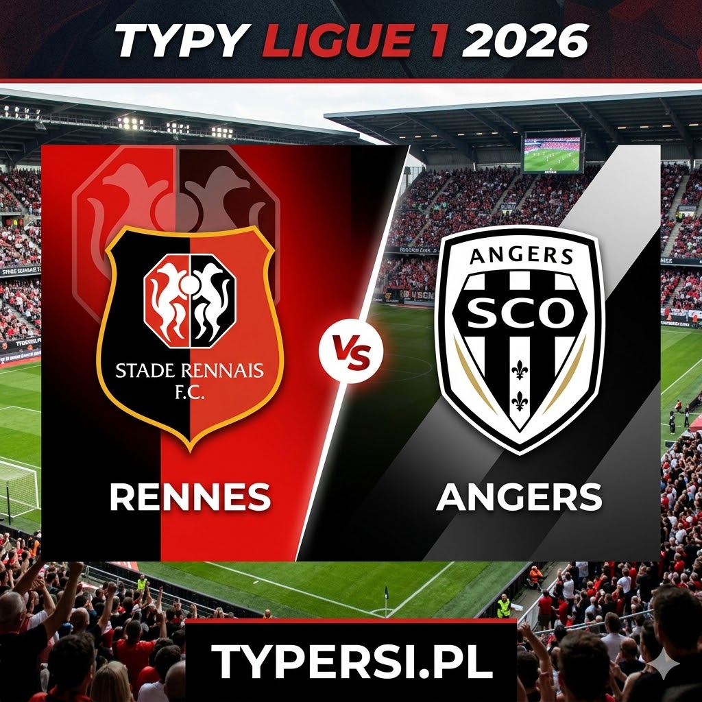 Typy Bukmacherów Ligue 1 2026 : Rennes vs Angers - 29 kolejka