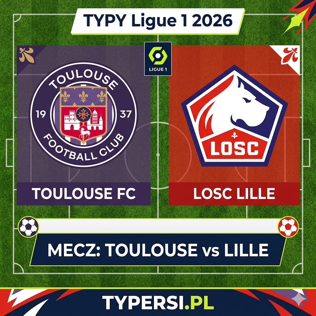 Typy Bukmacherów Ligue 1 2026 : Toulouse vs Lille - 29 kolejka