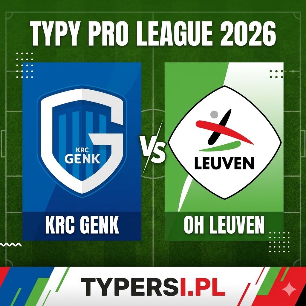 Typy Bukmacherów Pro League 2026 : Genk vs OH Leuven - 31 kolejka