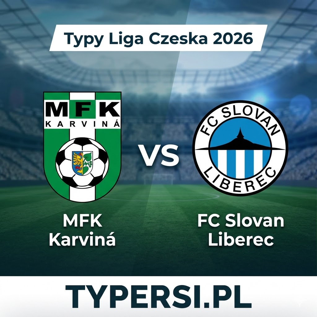 Typy Bukmacherów Liga Czeska 2026 : Karvina vs Slovan Liberec - 28 kolejka