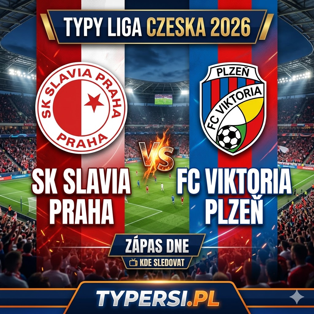Typy Bukmacherów Liga Czeska 2026 : Slavia Prague vs Viktoria Plzen - 28 kolejka