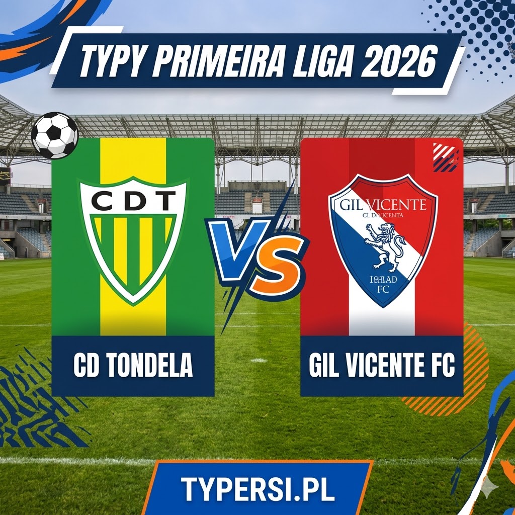 Typy Bukmacherów Primeira Liga - Liga Portugalii 2026 : Tondela vs Gil Vicente - 28 kolejka