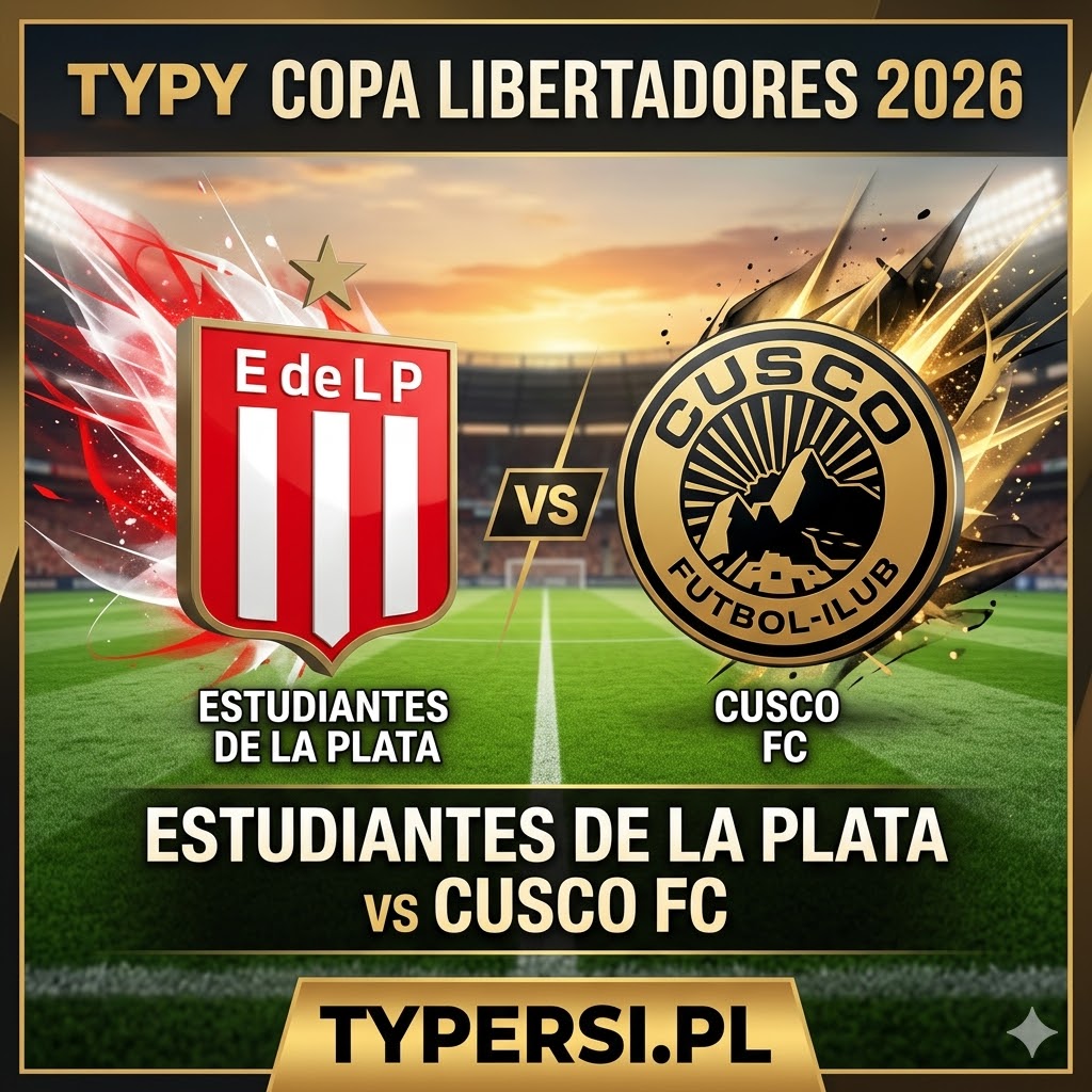 Typy Bukmacherów Copa Libertadores 2026 : Estudiantes de La Plata vs Cusco FC - 2 kolejka fazy grupowej