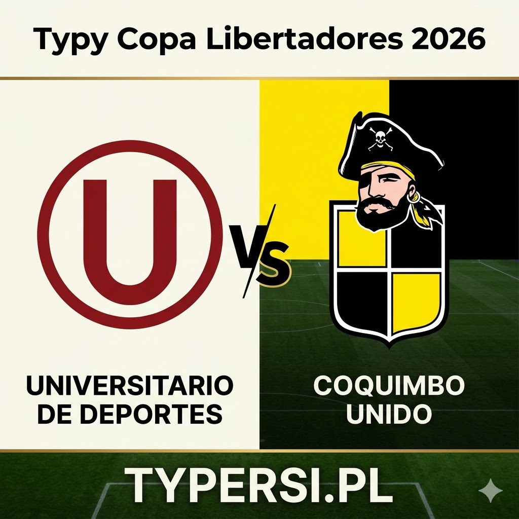 Typy Bukmacherów Copa Libertadores 2026 : Universitario de Deportes vs Coquimbo Unido - 2 kolejka fazy grupowej