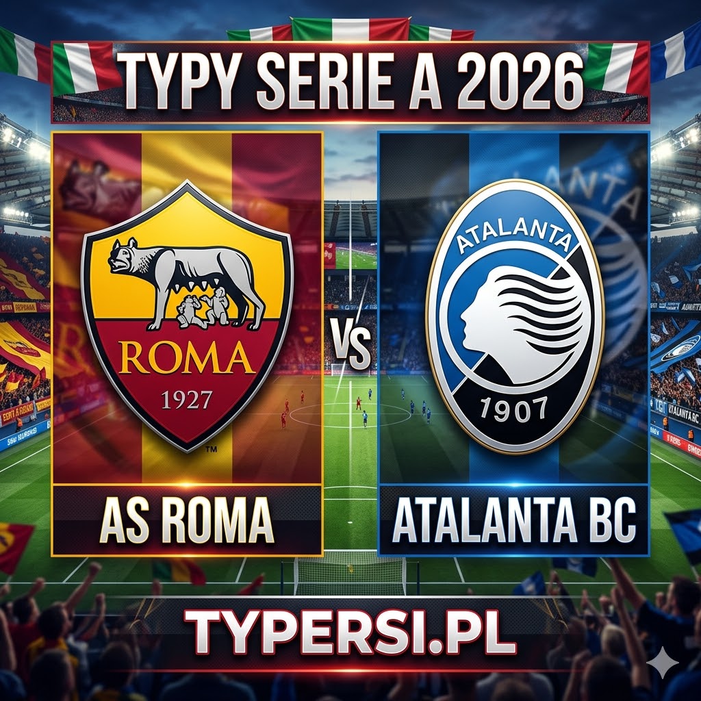 Typy Bukmacherów Serie A 2026 : Roma vs Atalanta - 33 kolejka