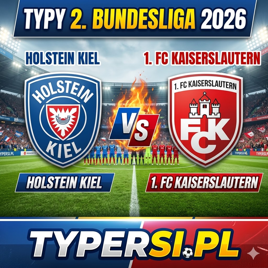 Typy Bukmacherów 2. Bundesliga 2026 : Holstein Kiel vs Kaiserslautern - 30 kolejka