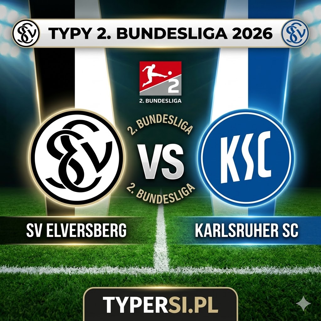 Typy Bukmacherów 2. Bundesliga 2026 : Elversberg vs Karlsruher SC - 30 kolejka