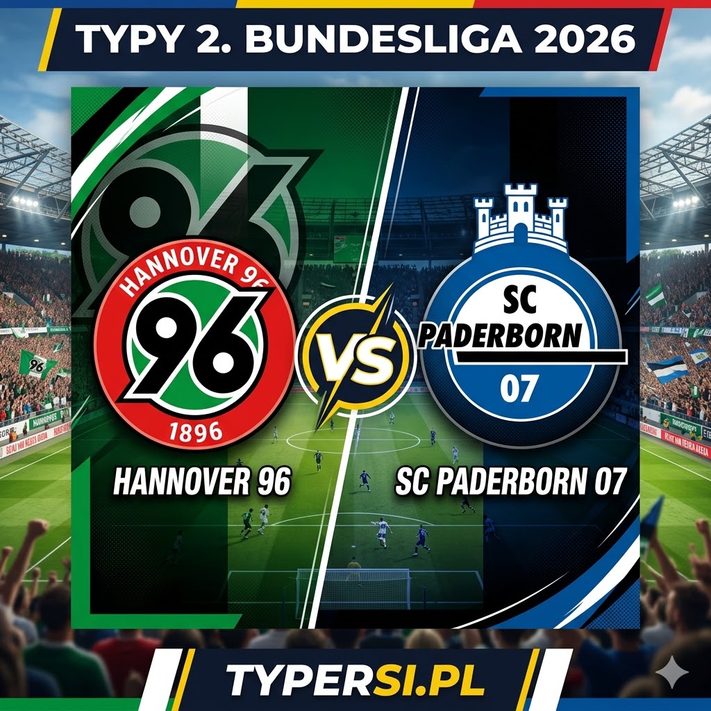 Typy Bukmacherów 2. Bundesliga 2026 : Hannover 96 vs Paderborn - 30 kolejka