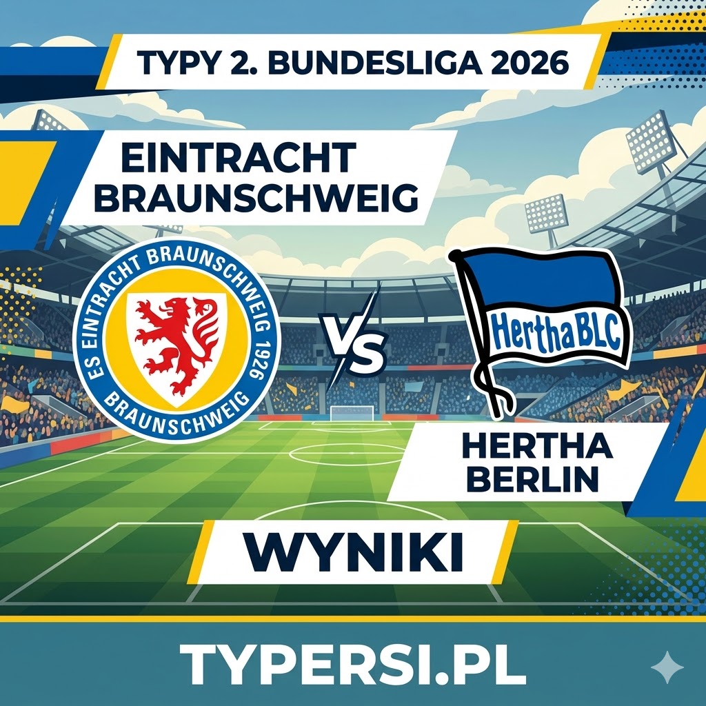 Typy Bukmacherów 2. Bundesliga 2026 : Eintracht Braunschweig vs Hertha Berlin - 30 kolejka