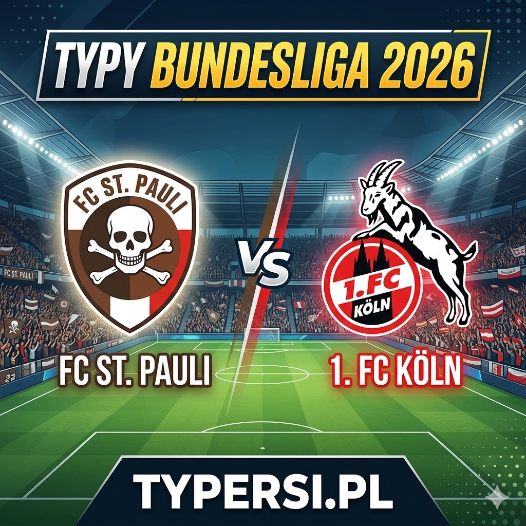 Typy Bukmacherów Bundesliga 2026 : St. Pauli vs FC Koeln - 30 kolejka