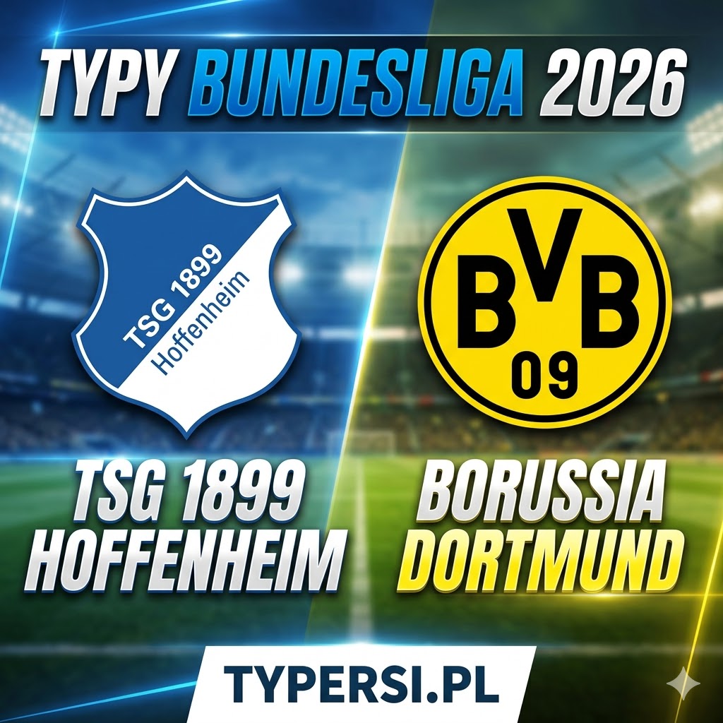 Typy Bukmacherów Bundesliga 2026 : Hoffenheim vs Borussia Dortmund - 30 kolejka