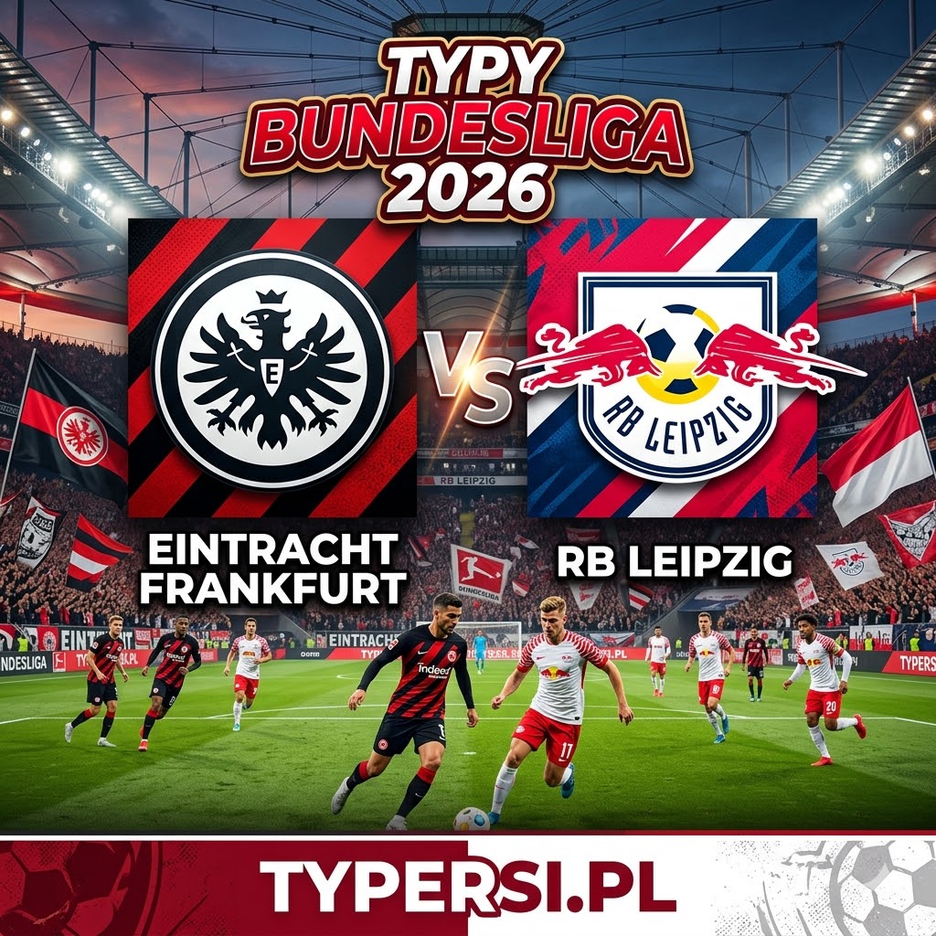 Typy Bukmacherów Bundesliga 2026 : Eintracht Frankfurt vs RB Leipzig - 30 kolejka