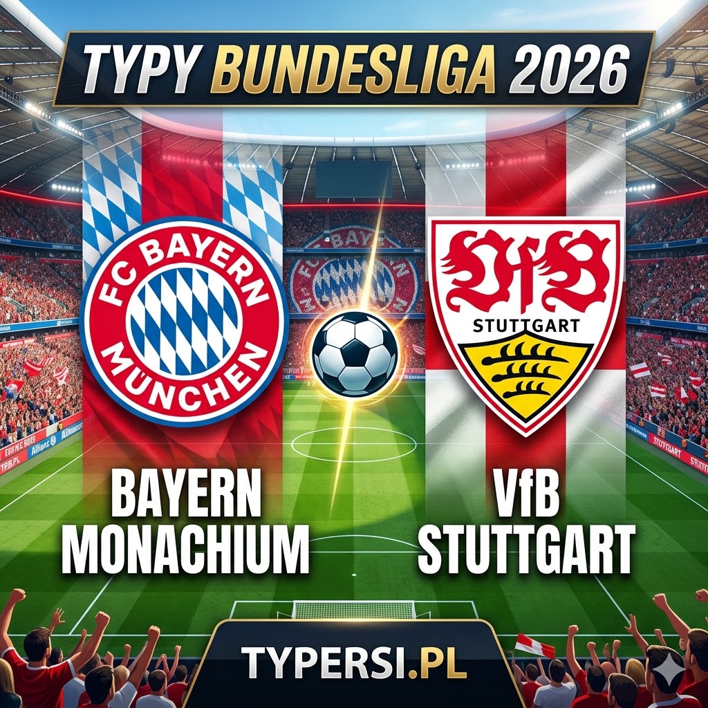 Typy Bukmacherów Bundesliga 2026 : Bayern Monachium vs VfB Stuttgart - 30 kolejka