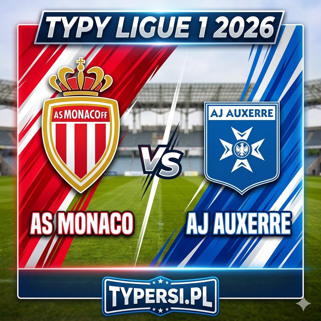 Typy Bukmacherów Ligue 1 2026 : Monaco vs Auxerre - 30 kolejka